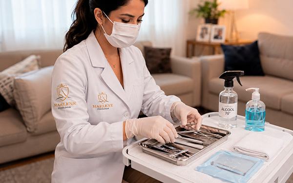 Higienização e esterilização dos instrumentos